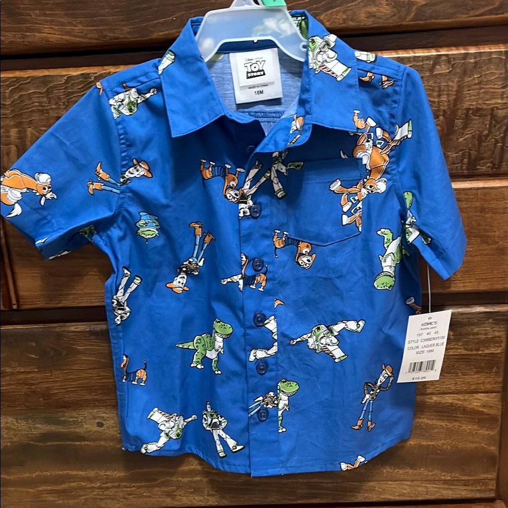 Disney Blue Toy Story shirt